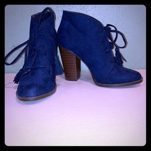 Blue boots